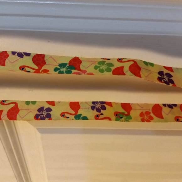 Pink Flamingo Lanyard - Picture 2 of 3